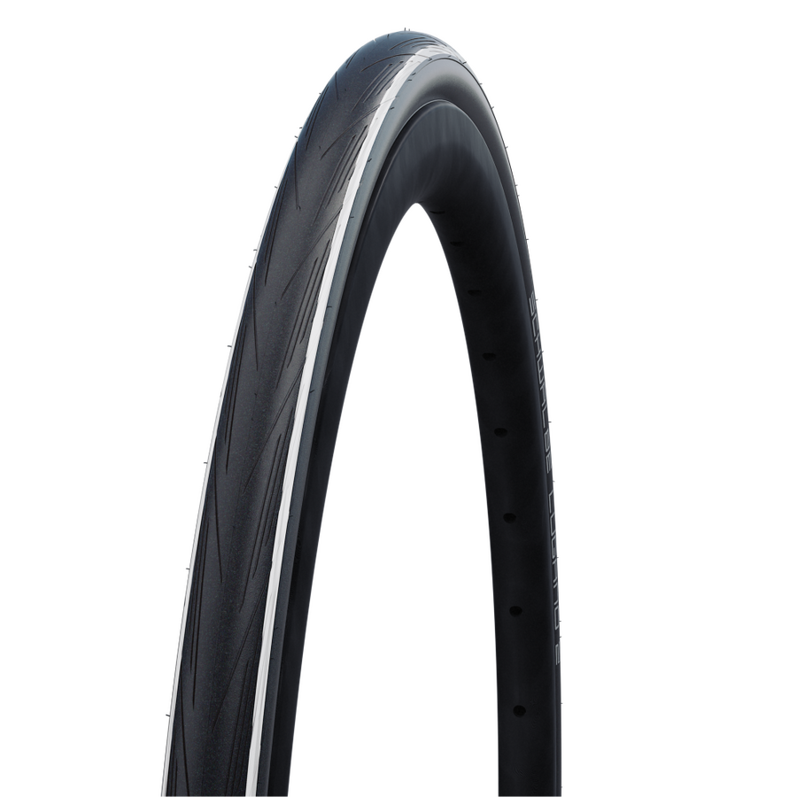 Schwalbe Lugano II 700x25 K-Guard Telli Dış Lastik Siyah/Beyaz