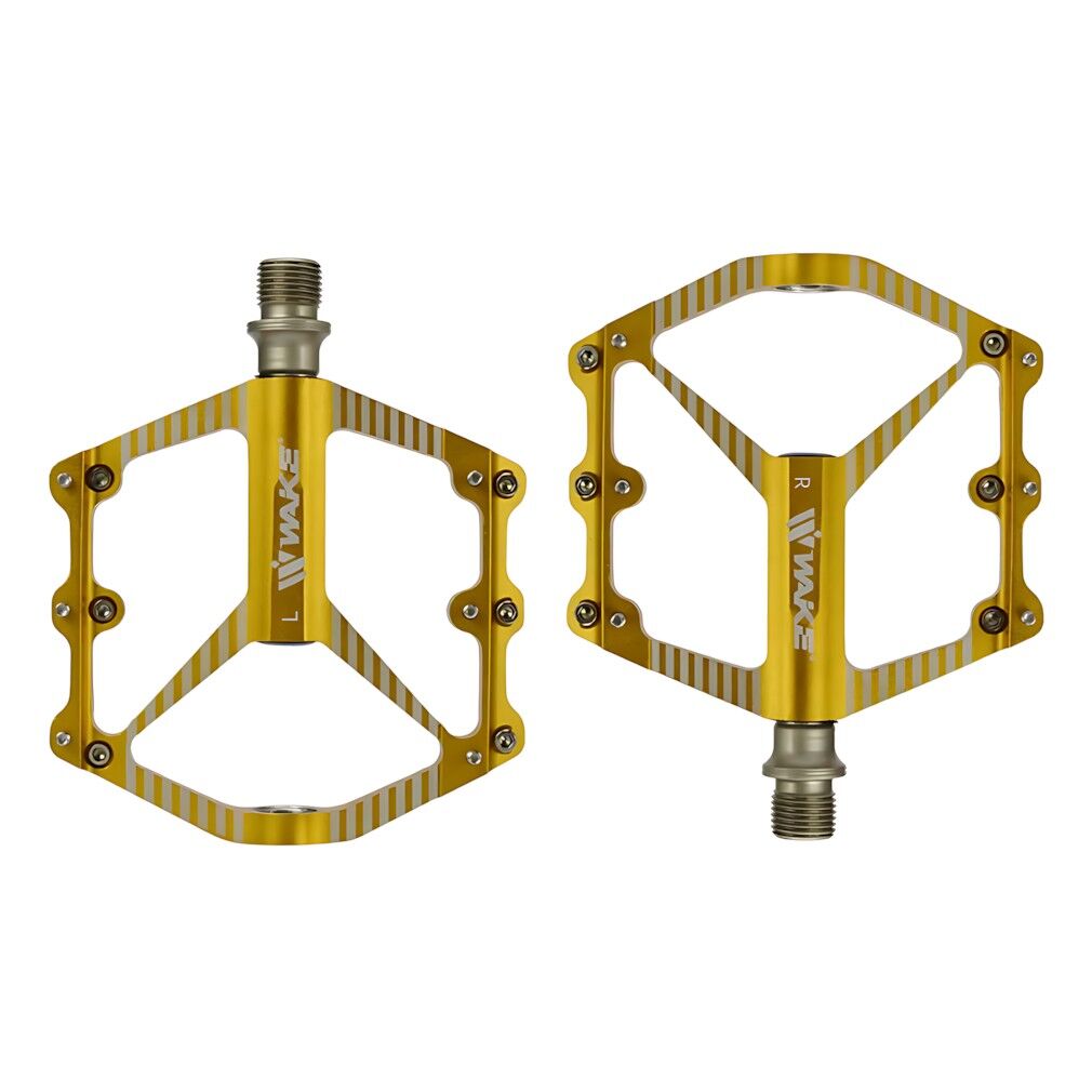 Wake Pedal CNC Alüminyum Rulmanlı Süper Hafif Sarı