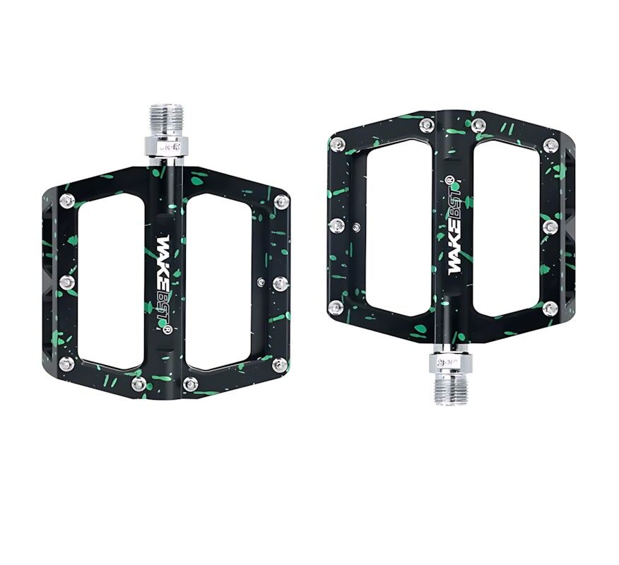 Wake Pedal Alüminyum Rulmanlı Kamuflaj Siyah Yeşil