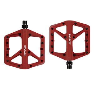 Wake Rulmanlı Plastik Kompozit Platform Pedal - Kırmızı