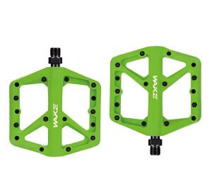 Wake Rulmanlı Plastik Kompozit Platform Pedal - Yeşil