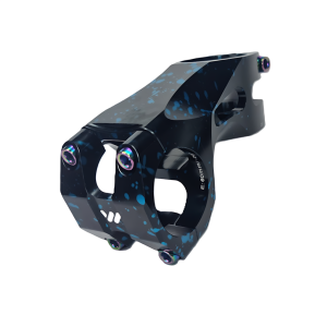 Wake CNC Alüminyum 31.8mm 60mm Kamuflaj Siyah Mavi Bisiklet Gidon Boğazı