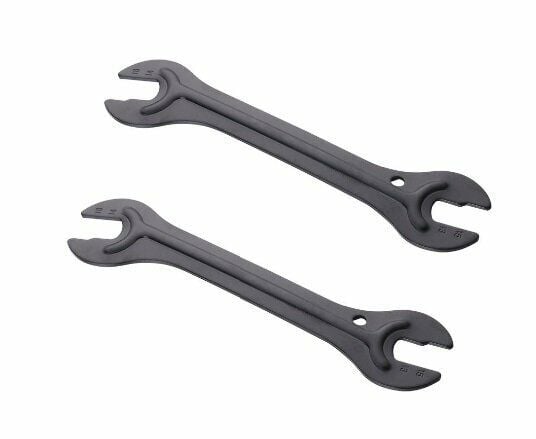 Bisiklet Göbek Anahtar Seti (İkili) - İnce Tip Kontra Somun Anahtarı