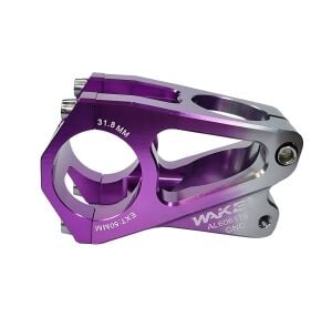 Wake Gidon Boğazı CNC Alüminyum 31.8mm 50mm Mor Titanyum