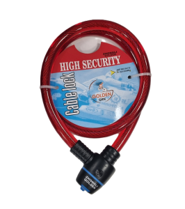 Zhongli 15x100cm Anahtarlı Kilit Kırmızı