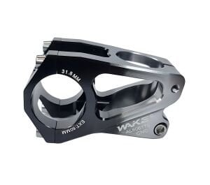 Wake CNC Alüminyum Gidon Boğazı - 31.8mm / 50mm | Siyah - Titanyum