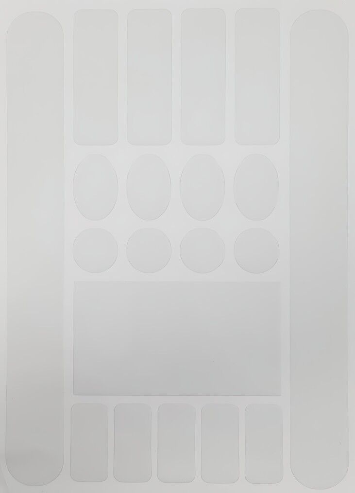 Bisiklet Kadro Koruma Etiket Seti - Şeffaf (Çizilme & Aşınma Önleyici)