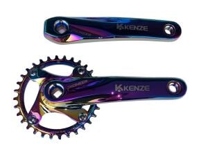 Kenze MTB 32T 170mm Rainbow Bisiklet Aynakol Seti