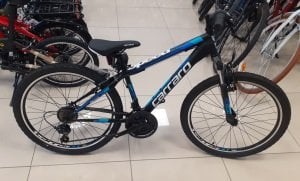 Carraro Speed 240 Dağ Bisikleti 24 Jant -Mat Siyah-Mavi-