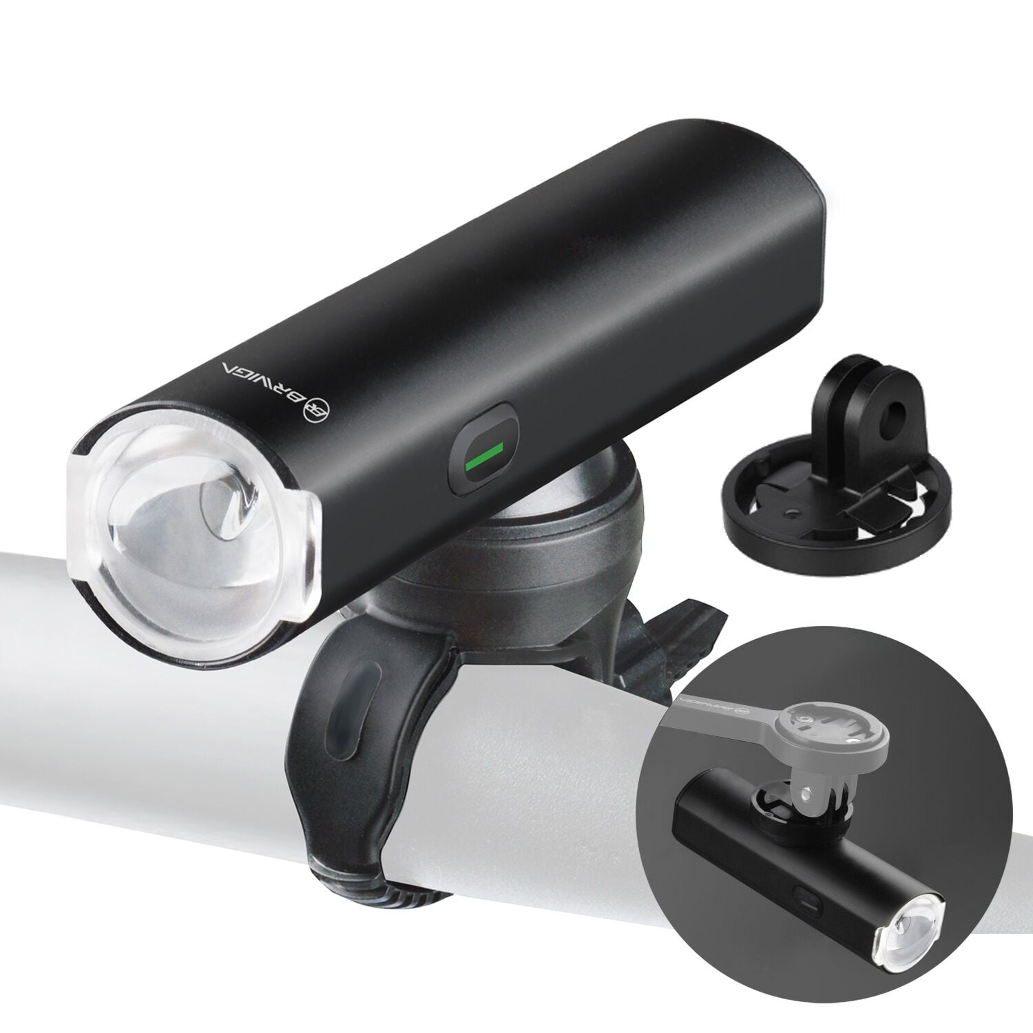 Briviga LW-F950 Şarjlı 950 Lümen Bisiklet Ön Farı