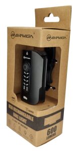 BRIVIGA LW-F500 Kompakt Şarjlı Ön Far - 600 Lümen
