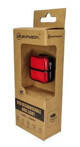 BRIVIGA EBL-3361 Şarjlı Arka Stop Farı - 30 Lümen | USB