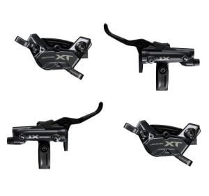 Shimano Deore XT M8220 Ön ve Arka Hidrolik Disk Fren Seti 4 Piston (BL-M8200+BR-M8220)