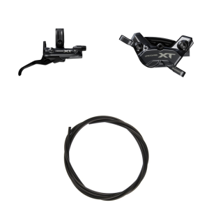 Shimano Deore XT M8220 Ön ve Arka Hidrolik Disk Fren Seti 4 Piston (BL-M8200+BR-M8220)