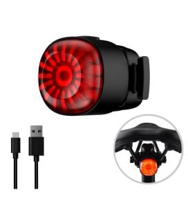 BRIVIGA LW-TORCH80 Akıllı Fren Sensörlü Arka Stop - 80 Lümen | Şarjlı (Otomatik Modlu)