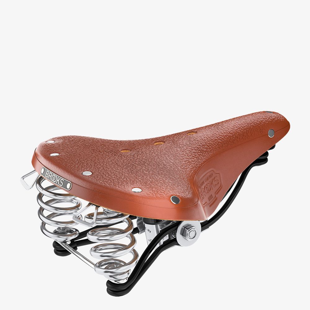 Brooks B66 Sele Yaylı Bal Rengi