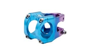 Raptor CNC Alüminyum Gidon Boğazı 31.8mm 35mm - Mor Mavi