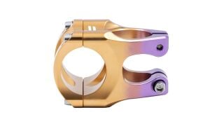 Raptor CNC Alüminyum Gidon Boğazı - 31.8mm / 35mm | Mor - Turuncu