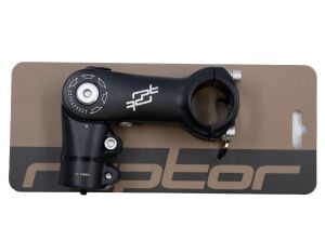 Raptor Açı Ayarlı Gidon Boğazı Alüminyum - 31.8mm / 90mm | Siyah