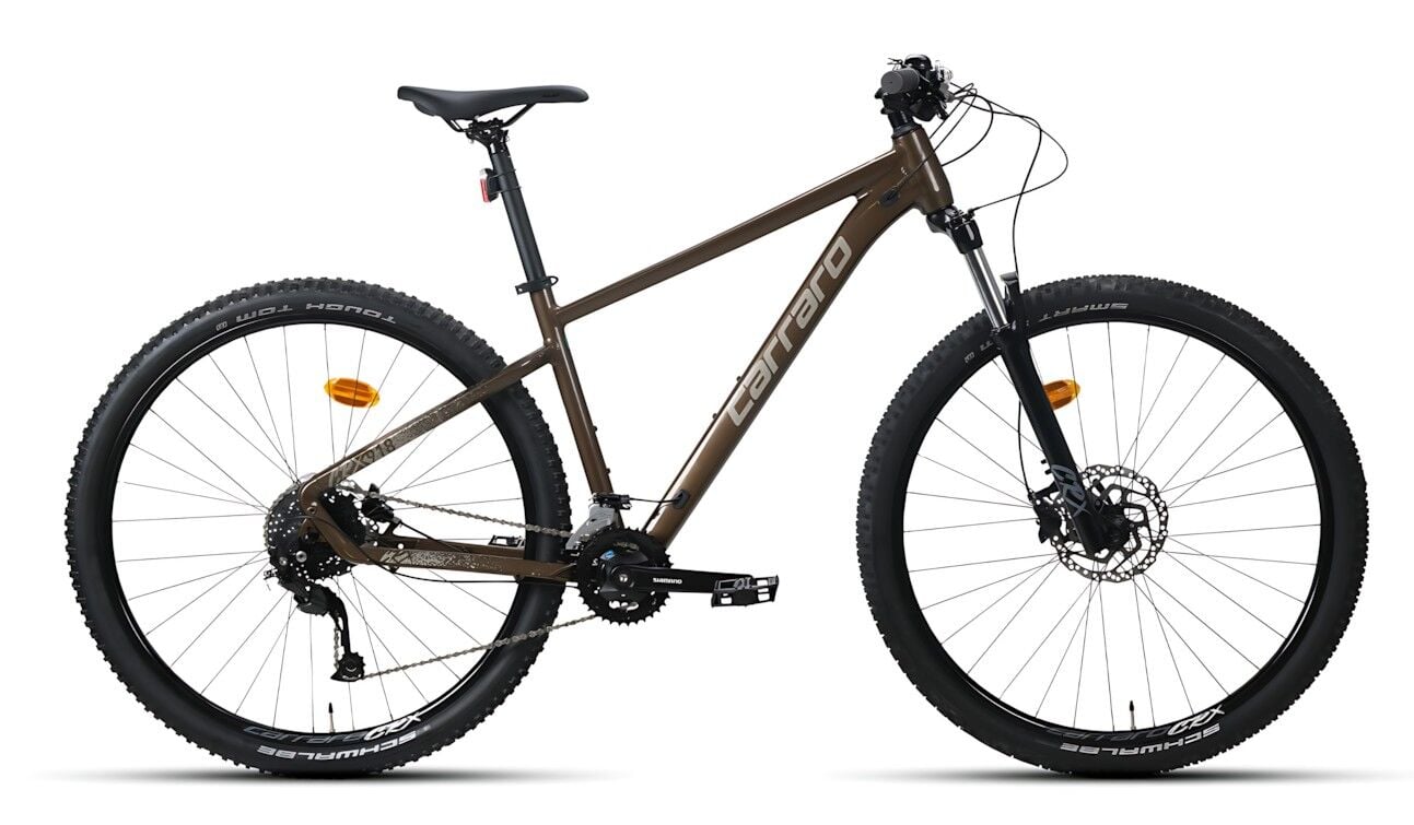 Carraro CRX 918 Dağ Bisikleti 29 Jant 18 Vites - Metalik Kahverengi - 44cm
