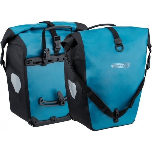Ortlieb F5309 Back-Roller Classic Arka Bisiklet Çanta 40L Petrol Siyah QL2.1