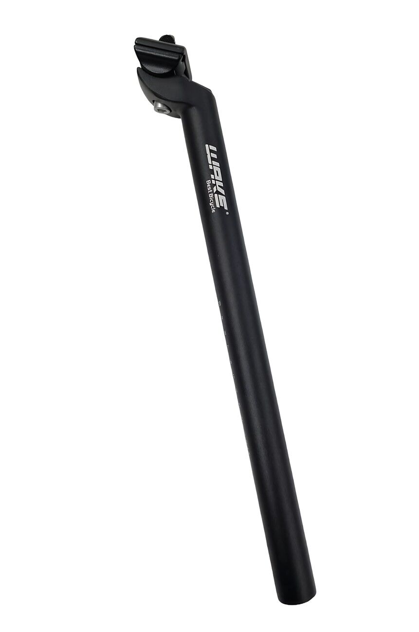 Wake Alüminyum Sele Borusu 27.2mm x 350mm - Siyah (Kızaklı)