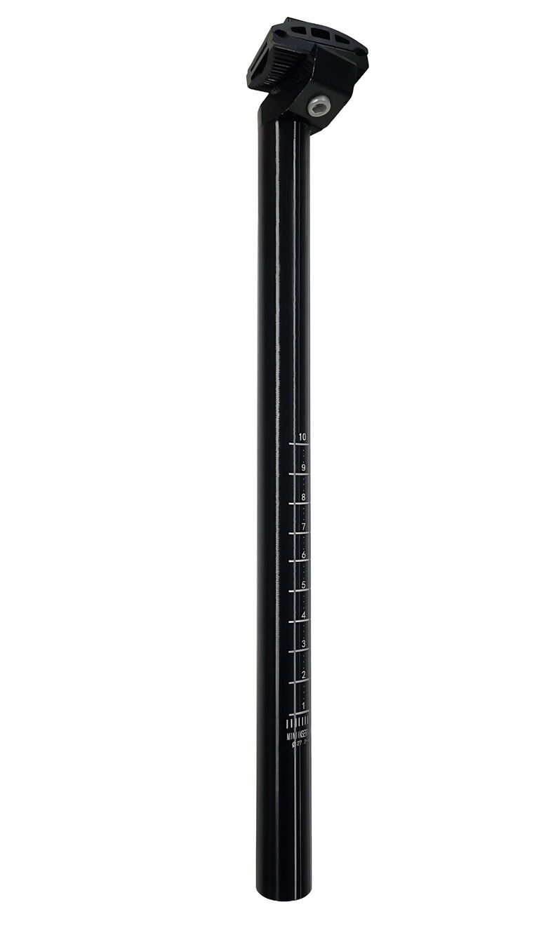 Alüminyum Sele Borusu 27.2mm Siyah 40cm