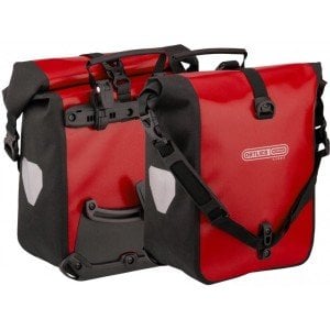Ortlieb F6302 Sport-Roller Classic Ön Bisiklet Çanta 25L Siyah-Kırmızı QL2.1