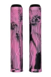 Golden MTB / BMX Uzun Elcik 165mm - Pembe Siyah (Yumuşak Kauçuk)