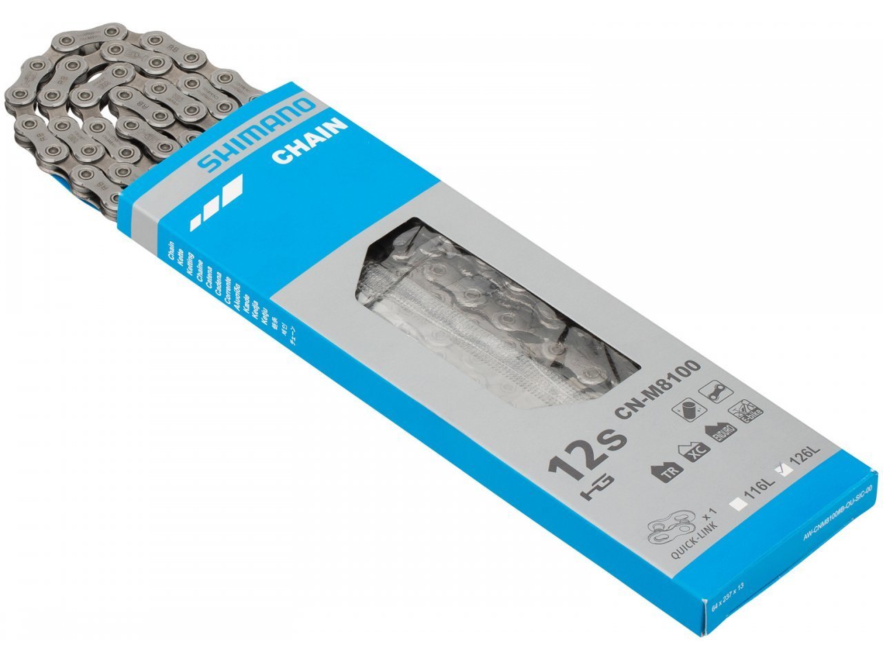 Shimano XT Zincir CN-M8100 12 Vites 126L