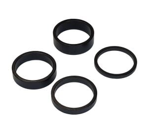 Golden Furç Spacer Seti 4'lü Alüminyum (3/5/8/10 mm) - Siyah