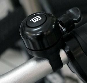 Yws Tin Tin Bisiklet Zili Alüminyum Taiwan Siyah