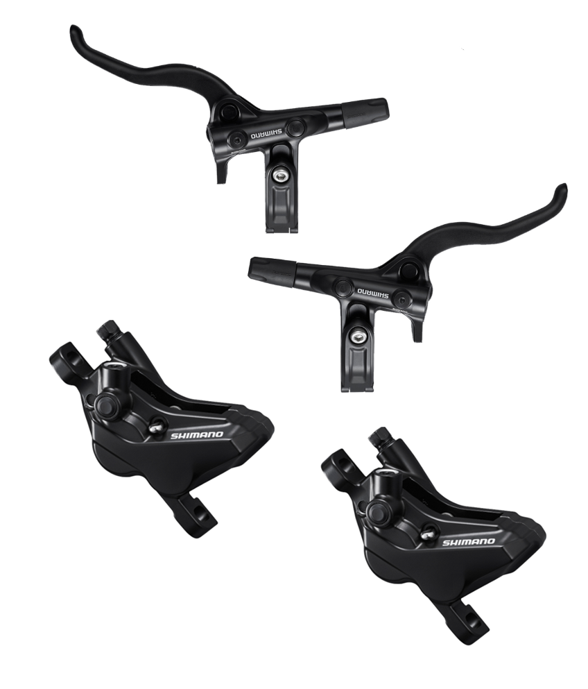 Shimano M4100 Hidrolik Disk Fren Seti 4 Piston (BL-M4100+BR-MT420)