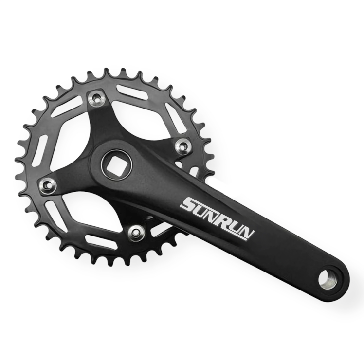 Sunrun Wing-211 Tekli Aynakol 34T 170mm Alüminyum Siyah