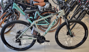 Carraro Force 920 Dağ Bisikleti 29 Jant -44cm -Mat Gri-Yeşil