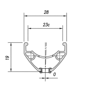 Mach1 MD-10 27.5 inç 32 Delik Disk Fren Yüzüklü Jant Çemberi Siyah