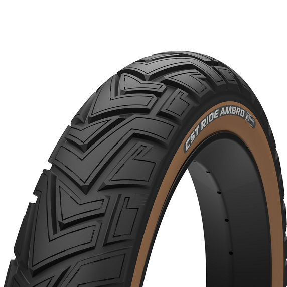 CST Ride Ambro 20x4.00 Zırhlı E-Bike Dış Lastik Kahverengi