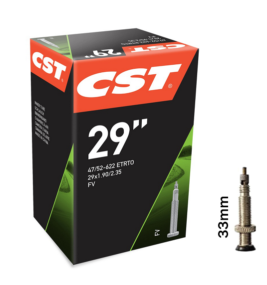 Cst 29x1.90/2.125 İç Lastik 33mm Presta Sibop