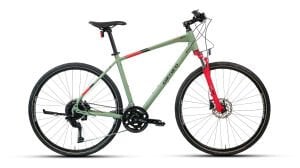 Carraro Sportive 227C Bisiklet Mat Yeşil Kırmızı - 51cm-