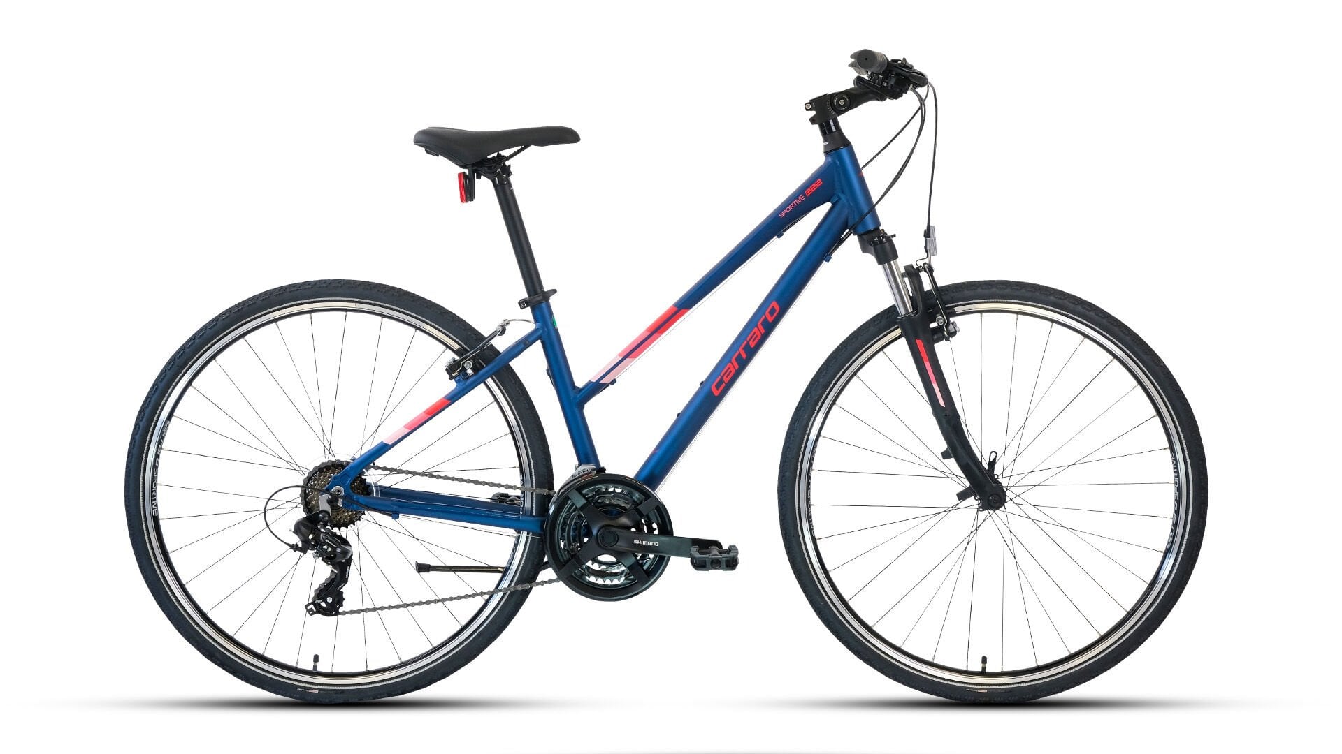 Carraro Sportive 222 Bisiklet Mat Lacivert - 41cm -