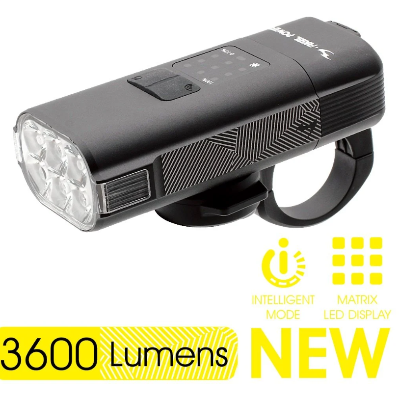 Moon Rigel Power 3600 Lümen Usb-C Şarjlı Bisiklet Ön Far