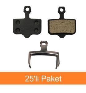 Vona BP-34 Disk Fren Balatası - Avid Uyumlu (Organik) 25'li Paket