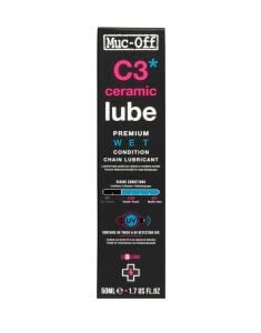 Muc-Off C3 Islak Hava Seramik Zincir Yağı 50ml