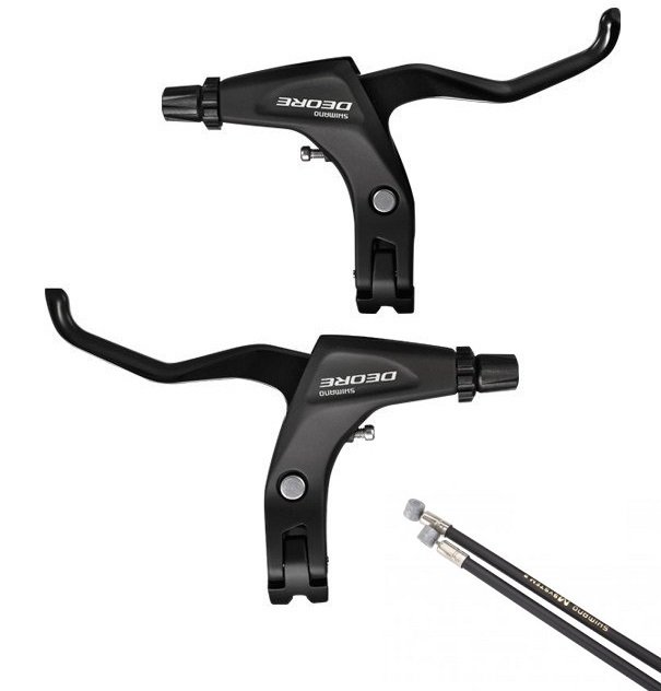Shimano Deore BL-T610 Fren Kolu Seti Siyah