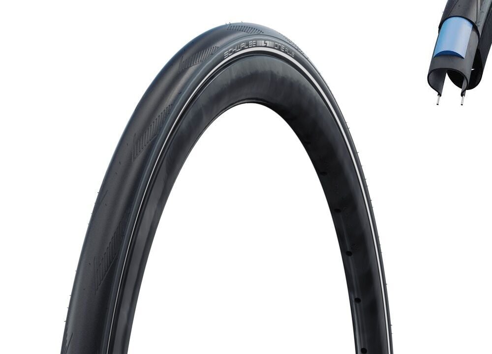 Schwalbe One Plus 700x25 Performans|Smard Guard|Addix Telli Dış Lastik Siyah 11159497
