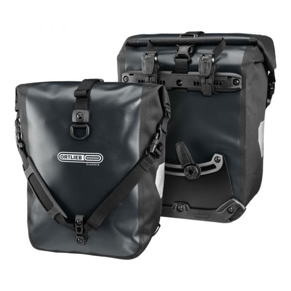 Ortlieb Sport-Roller Classic Ön Bisiklet Çanta 25L Asfalt-Siyah QL2.1 F6305