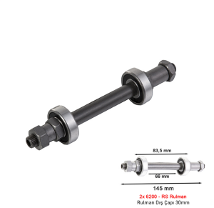 Arka Göbek Mil Borusu Rulmanlı QR