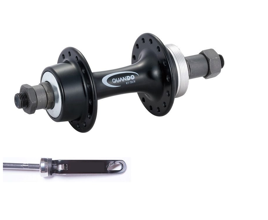 Quando Arka Göbek 32 Delik QR Mandallı Siyah