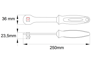 Unior Pro Soket Kolu 190.8/2BI