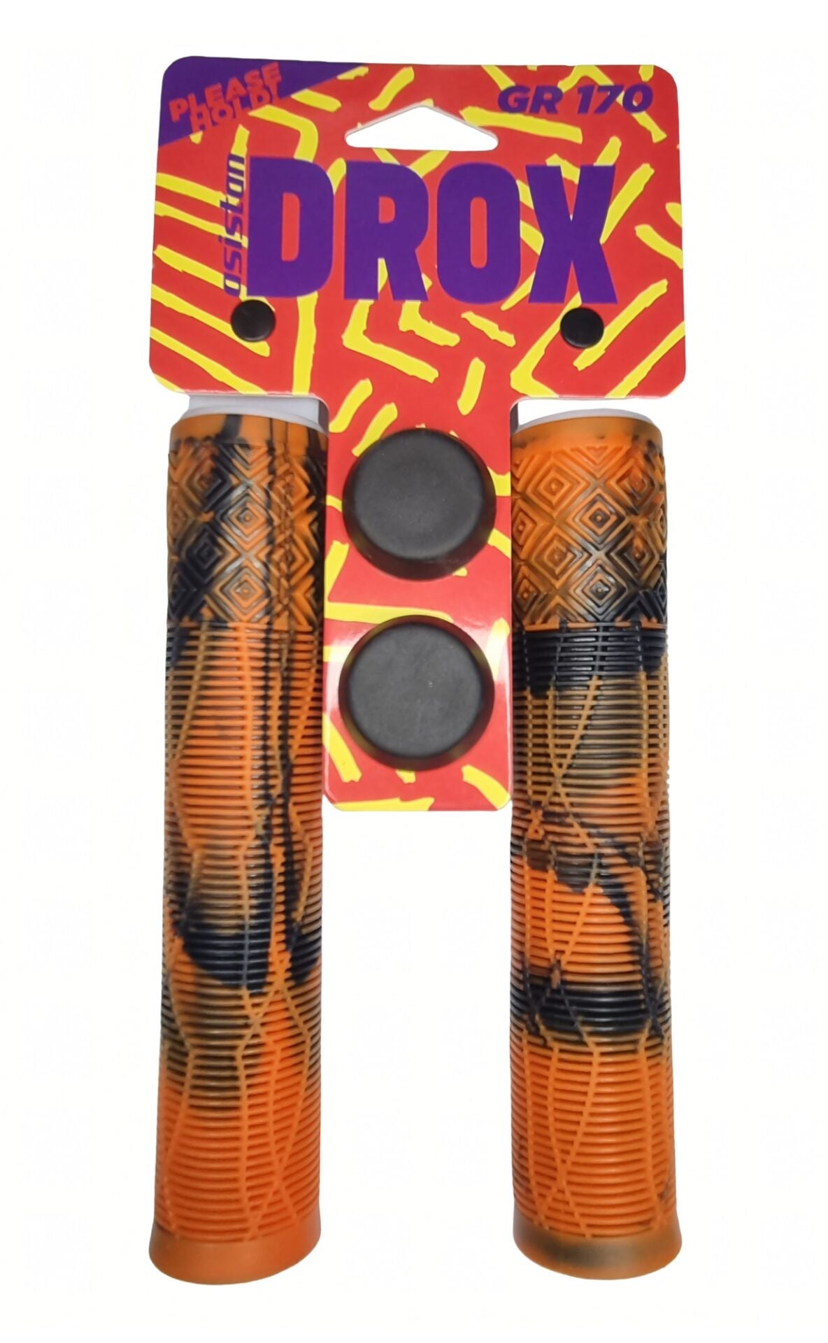 Asistan Drox GR170 MTB / BMX Uzun Bisiklet Elcik - 165mm Siyah Turuncu